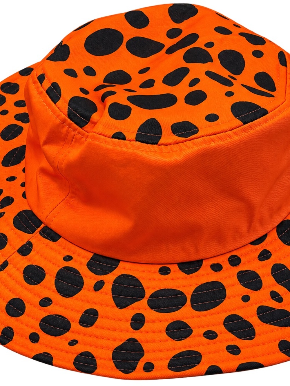 Mens Cheetos Cheetah Print Bucket Hat – Orange & Black - Picture 3 of 4